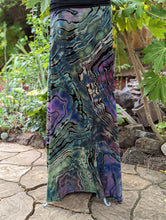 Load image into Gallery viewer, Custom Reverse Geode Maxi Skirt in Abalone for Kristin