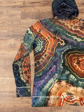 Load image into Gallery viewer, Custom Earthy Geode Lightweight Zip Up Hoodie for Kellie