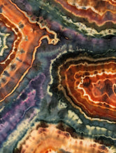 Load image into Gallery viewer, Custom Earthy Geode Lightweight Zip Up Hoodie for Kellie