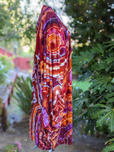 Load image into Gallery viewer, Custom Geode Bell Sleeve Kimono for Amanda Clark
