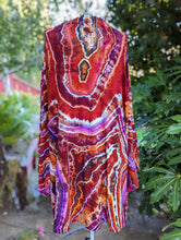 Load image into Gallery viewer, Custom Geode Bell Sleeve Kimono for Amanda Clark