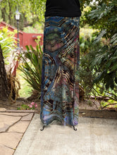 Load image into Gallery viewer, Custom Reverse Geode Maxi Skirt in Abalone for Gina