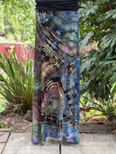 Load image into Gallery viewer, Custom Reverse Geode Maxi Skirt in Abalone for Gina