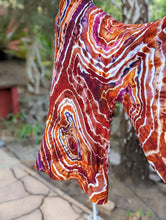 Load image into Gallery viewer, Custom Geode Bell Sleeve Kimono for Daniella