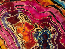 Load image into Gallery viewer, Custom Reverse Geode Surplice Maxi Dress in 'Spectrolite' for Alison