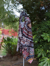 Load image into Gallery viewer, Women's Large Geode Sleeveless Asymmetric Hem Open Front Cardigan in 'Pinot Sage'