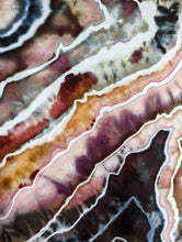 Load image into Gallery viewer, Women's Large Geode Sleeveless Asymmetric Hem Open Front Cardigan in 'Pinot Sage'