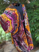 Load image into Gallery viewer, Custom Reverse Geode Kimono, Spaghetti Strap Maxi Dress, Surplice Maxi Dress for Kate