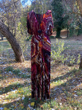 Load image into Gallery viewer, Custom Reverse Geode Maxi Dress for Jill