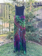 Load image into Gallery viewer, Custom Reverse Geode Maxi Skirt for Amy Sunshine