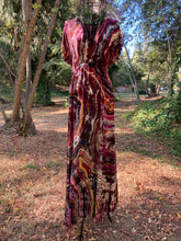 Load image into Gallery viewer, Custom Reverse Geode Surplice Maxi Dress for Gina