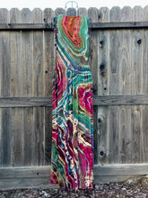 Load image into Gallery viewer, Custom Reverse Geode Maxi Dress in ‘Gypsy Skies’ for Randi