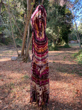 Load image into Gallery viewer, Custom Reverse Geode Surplice Maxi Dress for Gina