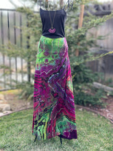 Load image into Gallery viewer, Custom Reverse Geode Maxi Skirt and Hoodie for Michelle