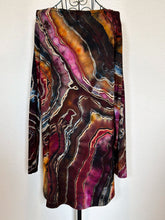 Load image into Gallery viewer, Custom Geode Hooded Duster Cardigan and Reverse Geode Tunic for Daly