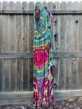 Load image into Gallery viewer, Custom Reverse Geode Maxi Dress in ‘Gypsy Skies’ for Randi