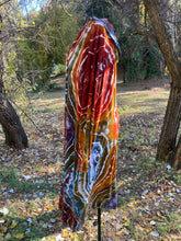 Load image into Gallery viewer, Custom Geode Hooded Duster Cardigan and Matching Palazzo Pants for Connie