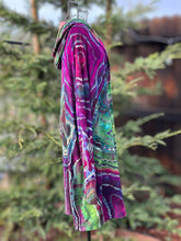 Load image into Gallery viewer, Custom Reverse Geode Hooded Cardigan for Garrett