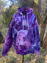 Load image into Gallery viewer, Custom Purple Geode Zip Up Hoodie for June