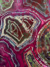 Load image into Gallery viewer, Custom Reverse Geode Hooded Cardigan for Garrett