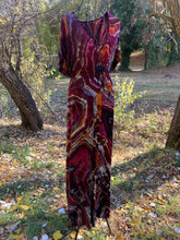 Load image into Gallery viewer, Custom Reverse Geode Maxi Dress for Jill