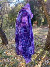 Load image into Gallery viewer, Custom Purple Geode Zip Up Hoodie for June