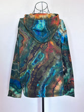 Load image into Gallery viewer, Custom Labradorite Inspired Reverse Geode Lightweight Zip Up Hoodie for Spider