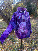 Load image into Gallery viewer, Custom Purple Geode Zip Up Hoodie for June
