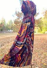 Load image into Gallery viewer, Custom Reverse Geode Surplice Maxi Dress for Lisa