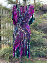 Load image into Gallery viewer, Custom Reverse Geode Midi Dress for Jolene