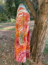 Load image into Gallery viewer, Women’s Large Geode Long Duster Cardigan in ‘Autumn Dreams’