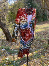 Load image into Gallery viewer, Custom Geode Hooded Duster Cardigan and Matching Palazzo Pants for Connie