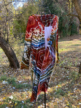 Load image into Gallery viewer, Custom Geode Hooded Duster Cardigan and Matching Palazzo Pants for Connie
