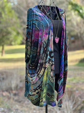 Load image into Gallery viewer, 2 Custom Reverse Geode Kimonos in ‘Abalone’ for Linda