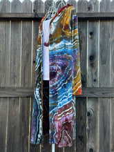 Load image into Gallery viewer, Custom Geode Hooded Duster Cardigan and Reverse Geode Tunic for Daly