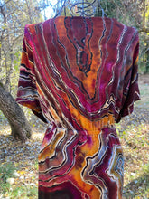 Load image into Gallery viewer, Custom Reverse Geode Maxi Dress for Jill