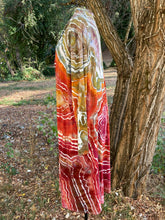 Load image into Gallery viewer, Women’s Large Geode Long Duster Cardigan in ‘Autumn Dreams’