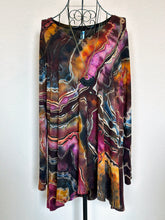 Load image into Gallery viewer, Custom Geode Hooded Duster Cardigan and Reverse Geode Tunic for Daly