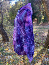 Load image into Gallery viewer, Custom Purple Geode Zip Up Hoodie for June