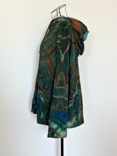 Load image into Gallery viewer, Custom Labradorite Inspired Reverse Geode Lightweight Zip Up Hoodie for Spider