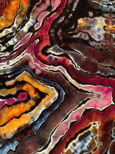 Load image into Gallery viewer, Custom Reverse Geode Surplice Maxi Dress for Lisa