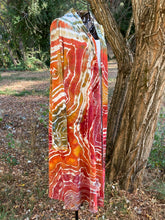 Load image into Gallery viewer, Women’s Large Geode Long Duster Cardigan in ‘Autumn Dreams’