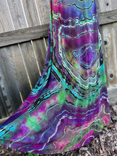 Load image into Gallery viewer, Custom Reverse Geode Surplice Maxi Dress in ‘Emerald Berry’ for Radha