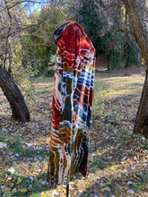 Load image into Gallery viewer, Custom Geode Hooded Duster Cardigan and Matching Palazzo Pants for Connie