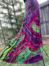 Load image into Gallery viewer, Custom Reverse Geode Maxi Skirt and Hoodie for Michelle