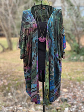 Load image into Gallery viewer, 2 Custom Reverse Geode Kimonos in ‘Abalone’ for Linda