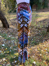 Load image into Gallery viewer, Custom Geode Hooded Duster Cardigan and Matching Palazzo Pants for Connie