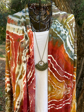 Load image into Gallery viewer, Women’s Large Geode Long Duster Cardigan in ‘Autumn Dreams’