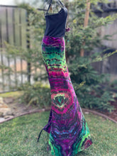 Load image into Gallery viewer, Custom Reverse Geode Maxi Skirt for Amy Sunshine