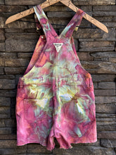 Load image into Gallery viewer, Youth Size 7 OshKosh B’Gosh Overall Shorts in ‘Warrior Princess’
